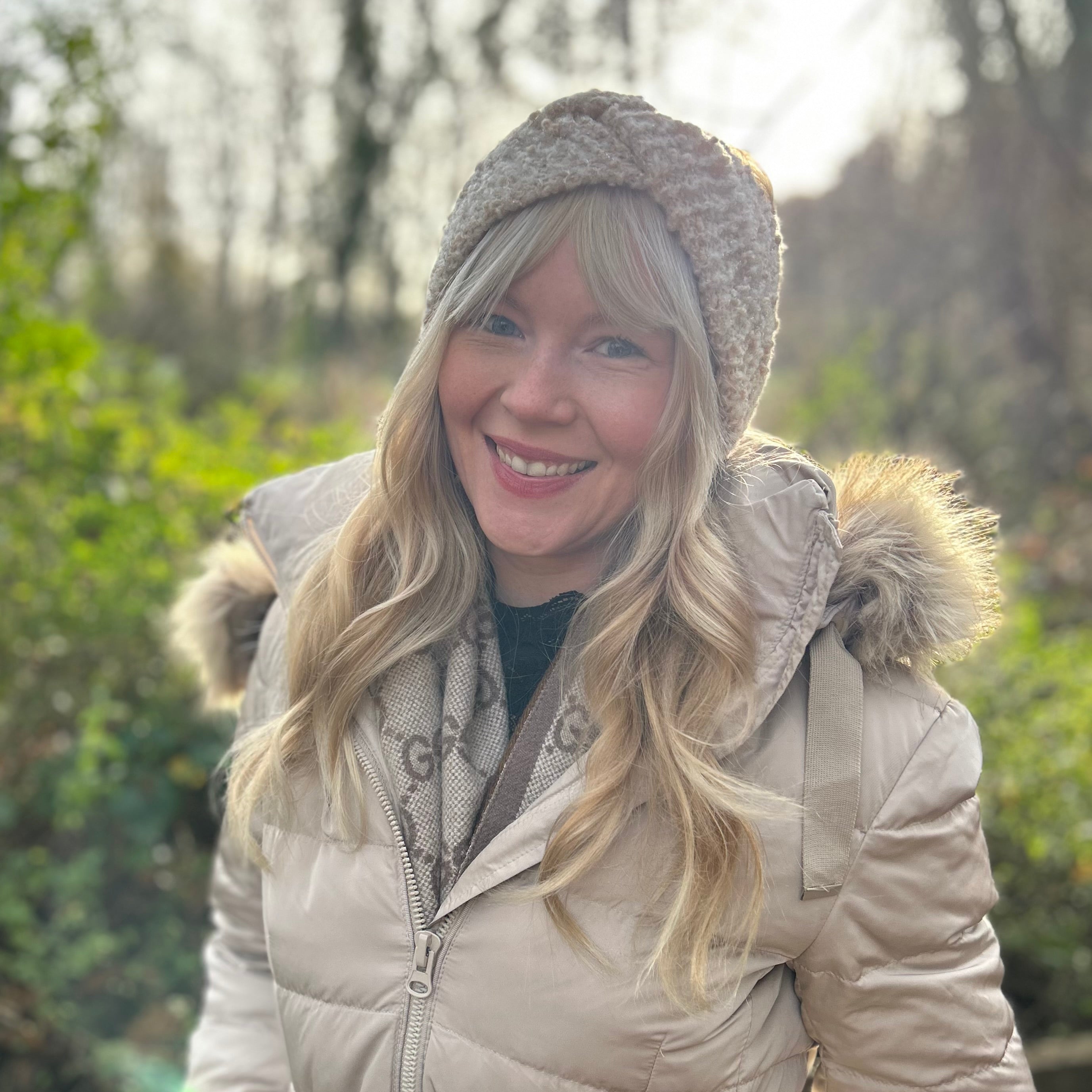 Stirnband „Cream Fleece“