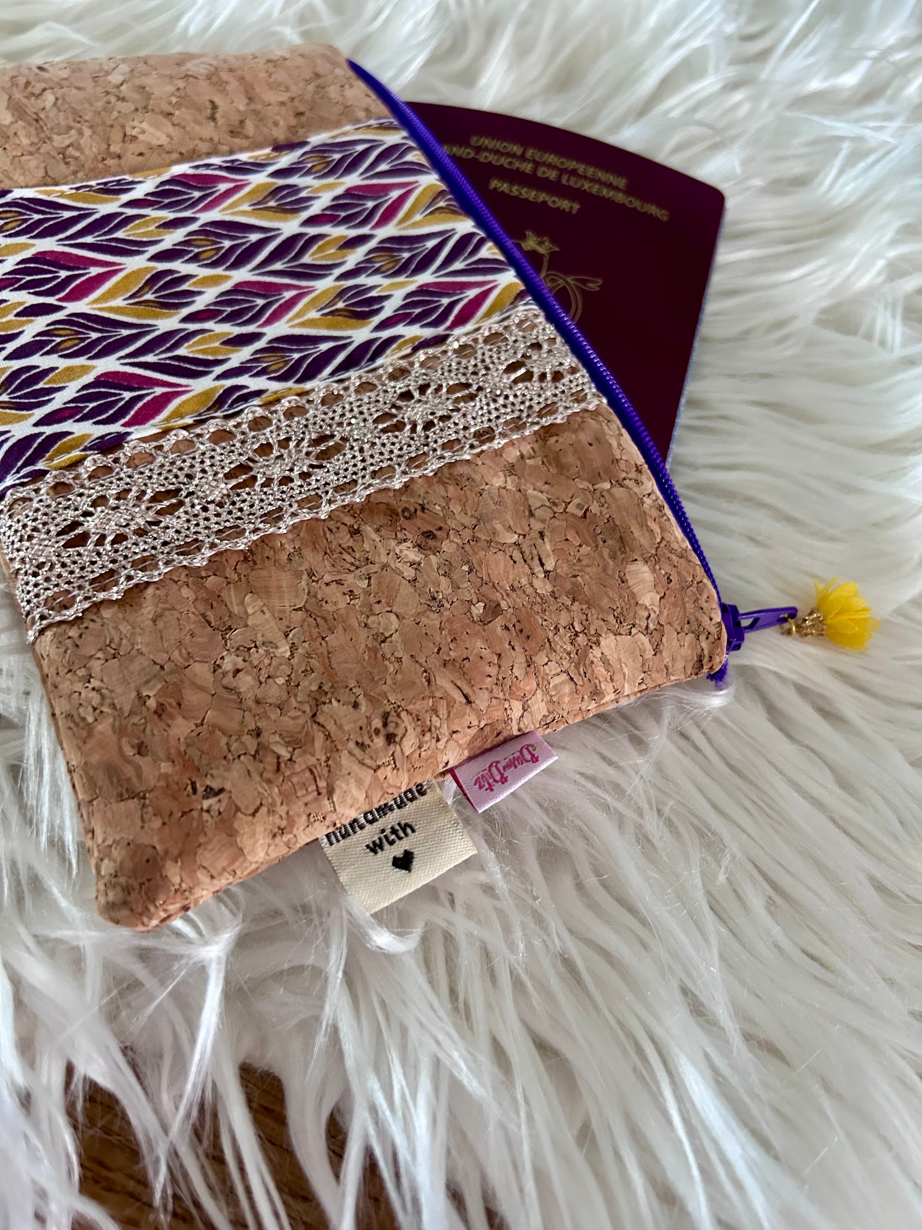 Reißverschlussetui „Mystic Leaf“