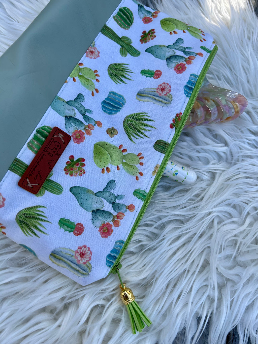 Kosmetiktasche „Cactus Kiss“