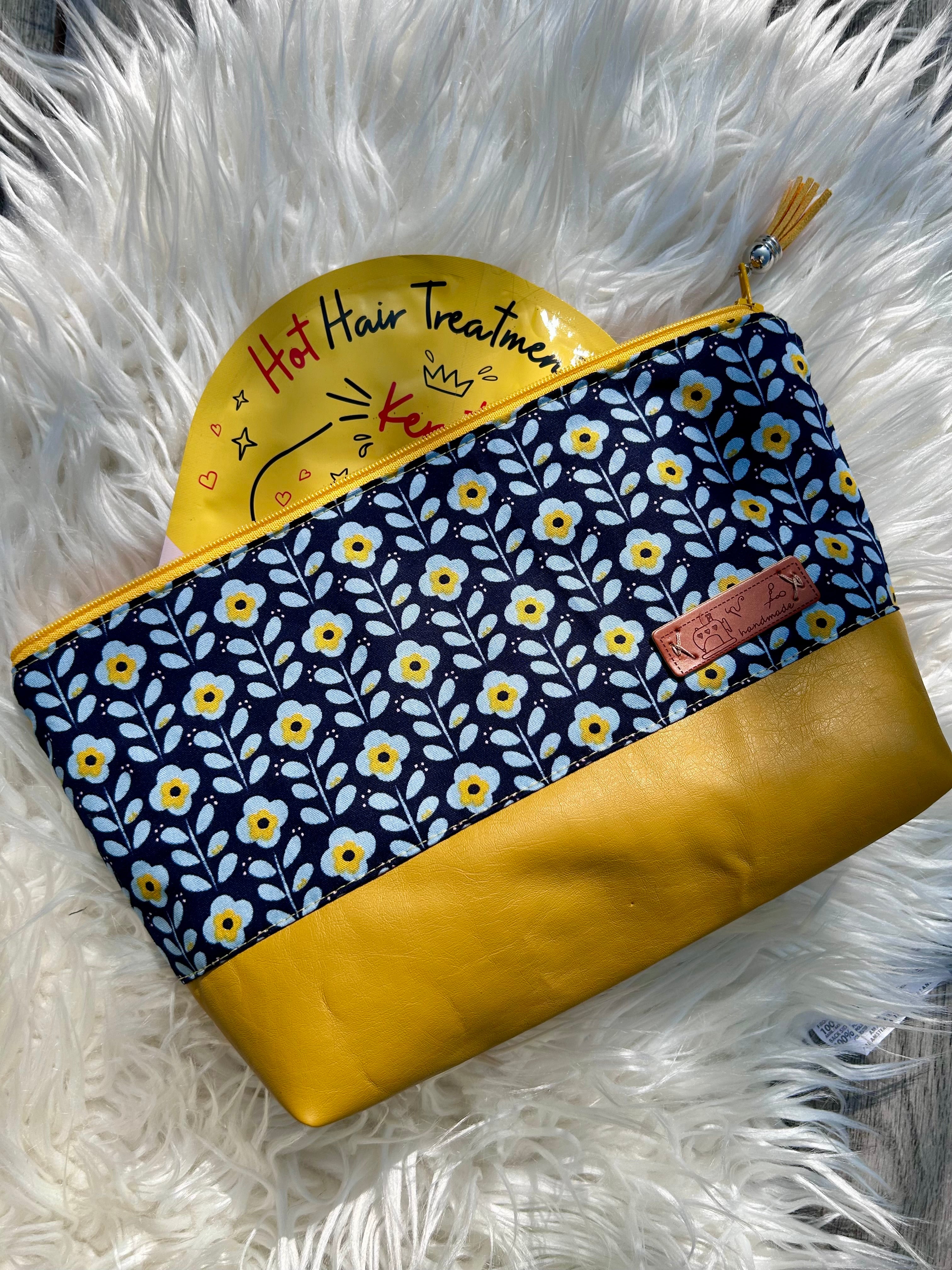 Kosmetiktasche "Sunny Petals"