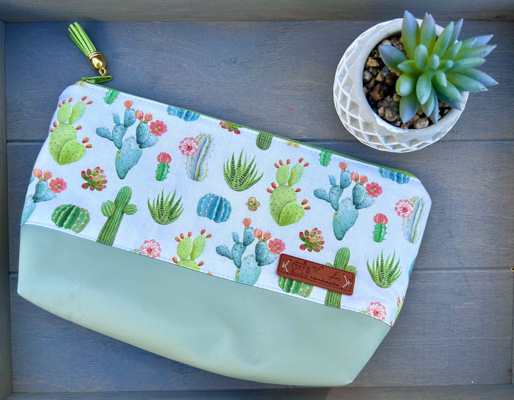 Kosmetiktasche „Cactus Kiss“