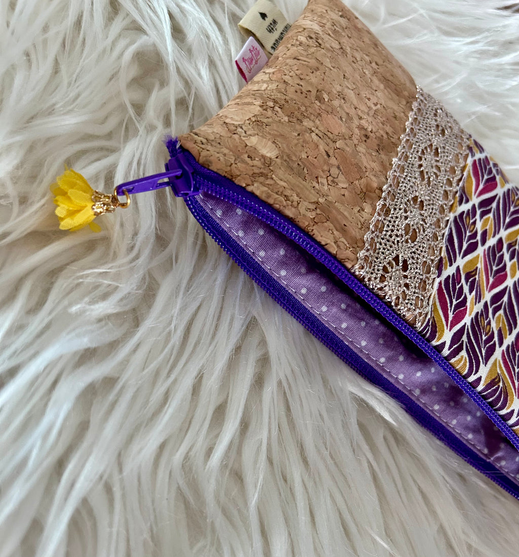 Reißverschlussetui „Mystic Leaf“