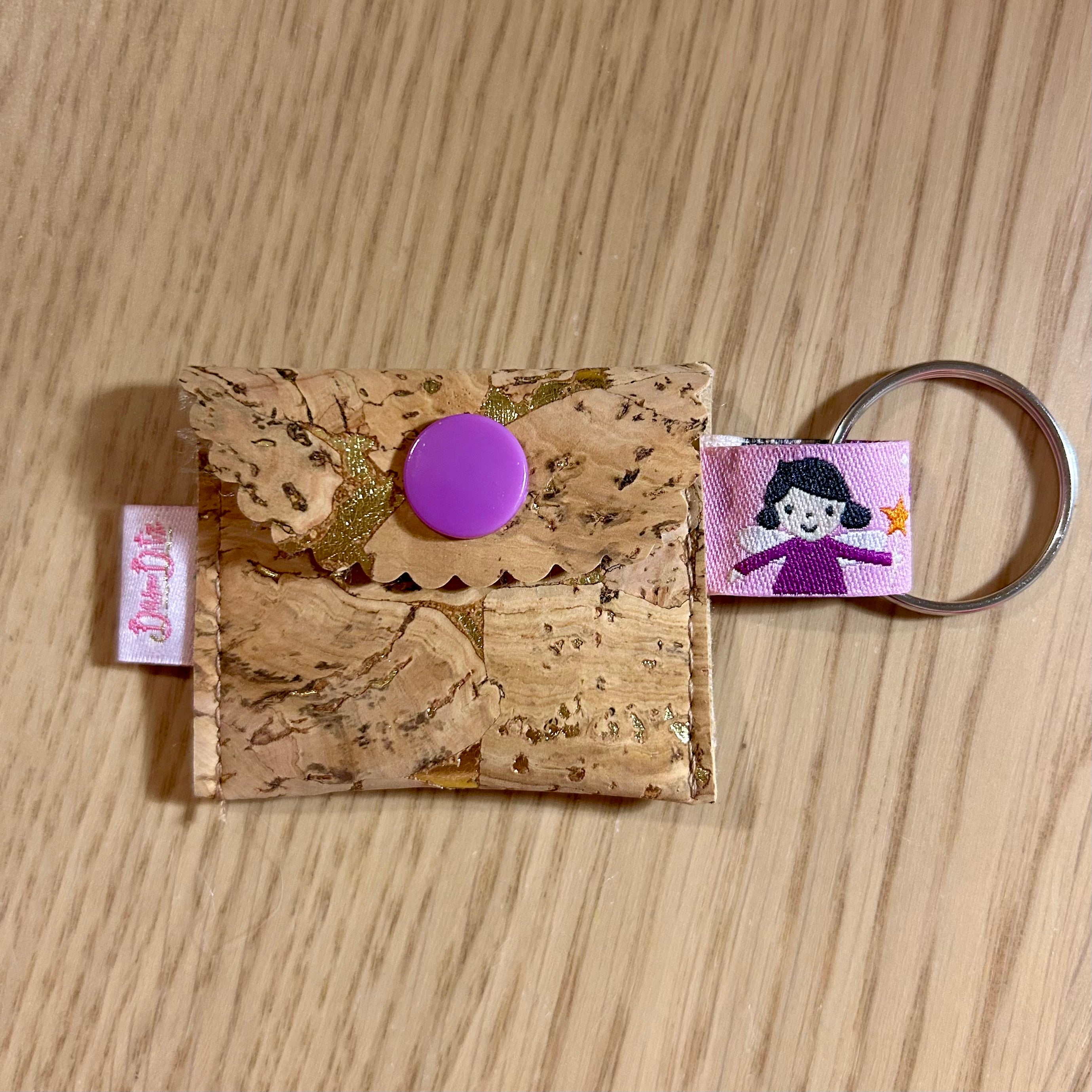 Praktisches Schlüssel-Täschchen mit Einkaufschip