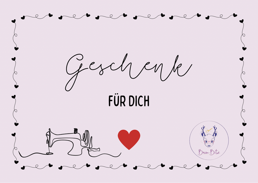 DIGITALER Gutschein für handgemachte Lieblingsstücke
