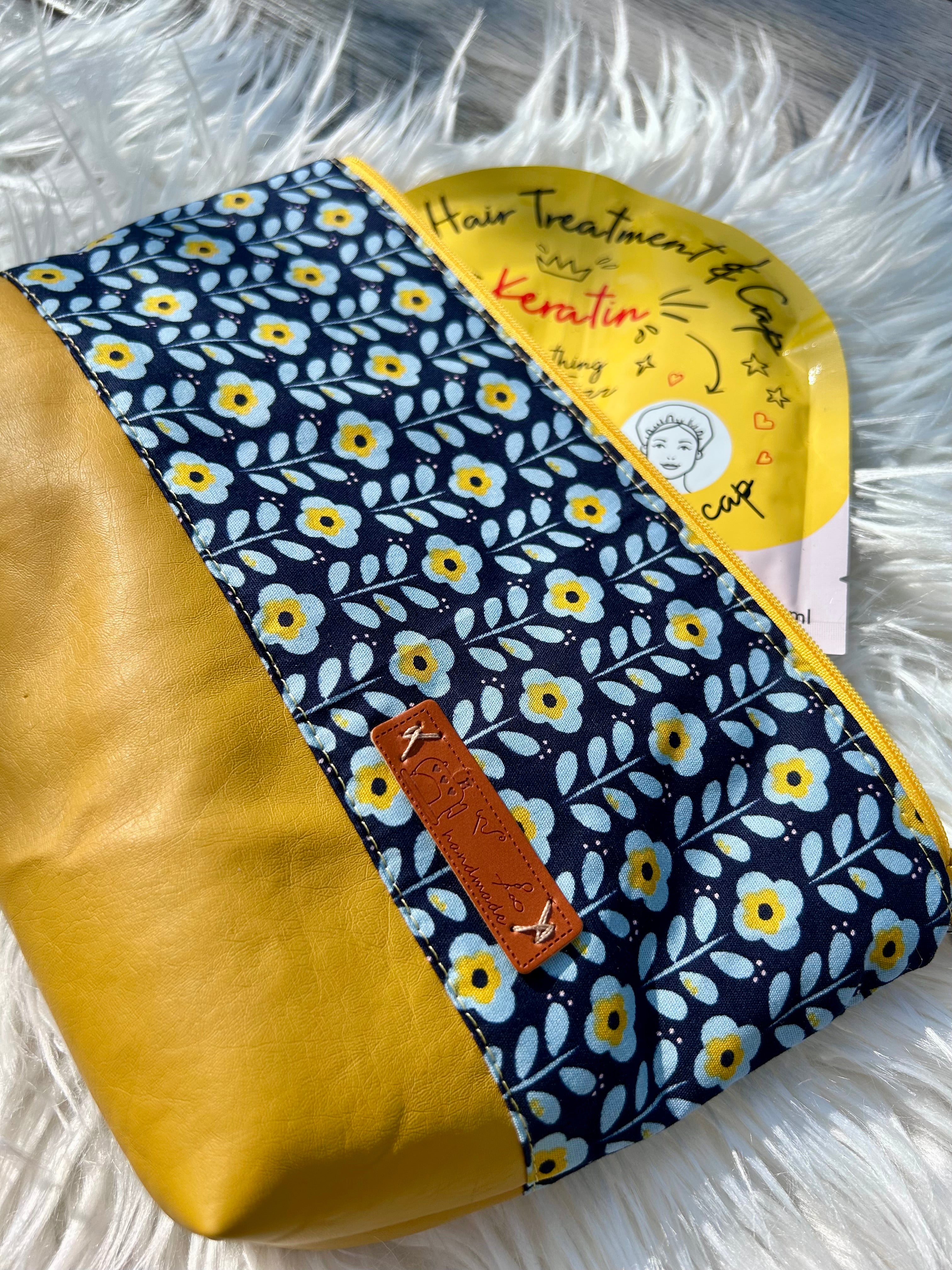 Kosmetiktasche "Sunny Petals"