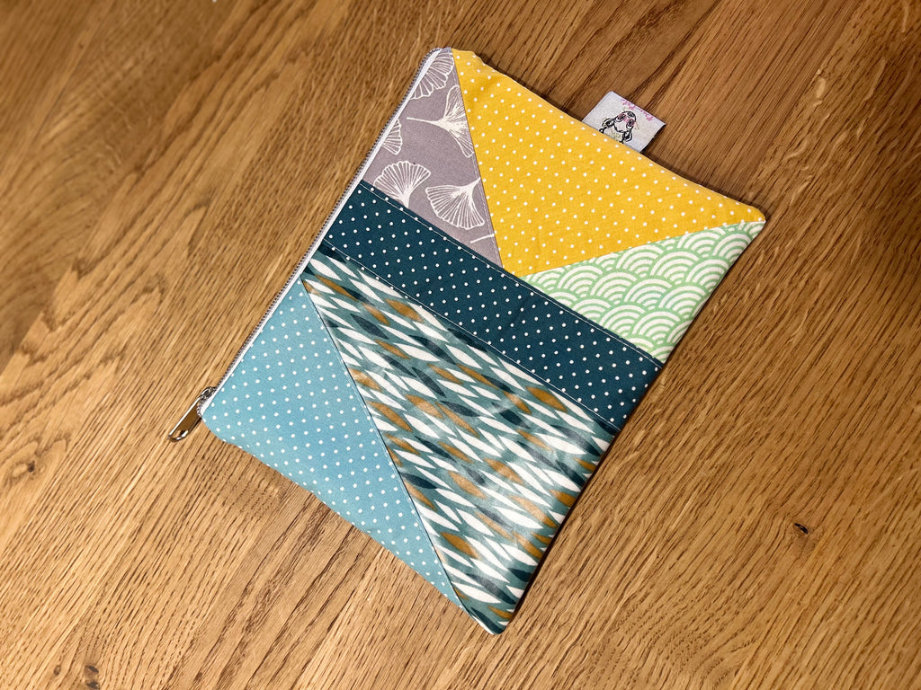 Patchwork-Tasche “Golden Waves”