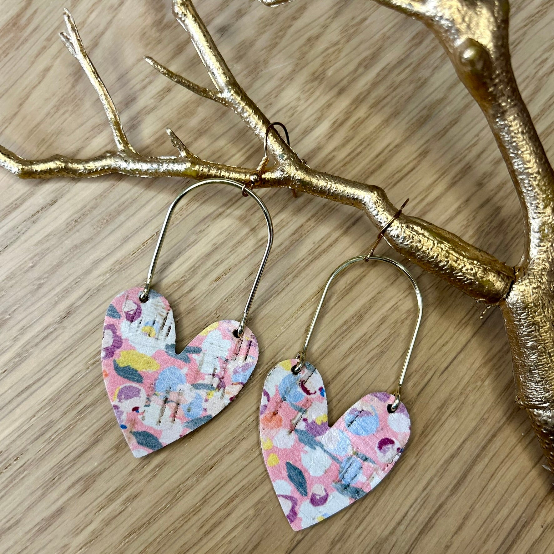 Ohrringe "Colorful Heart"