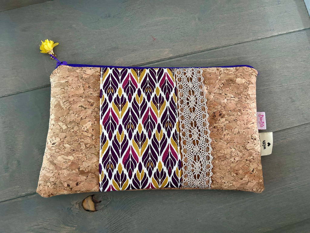 Reißverschlussetui „Mystic Leaf“