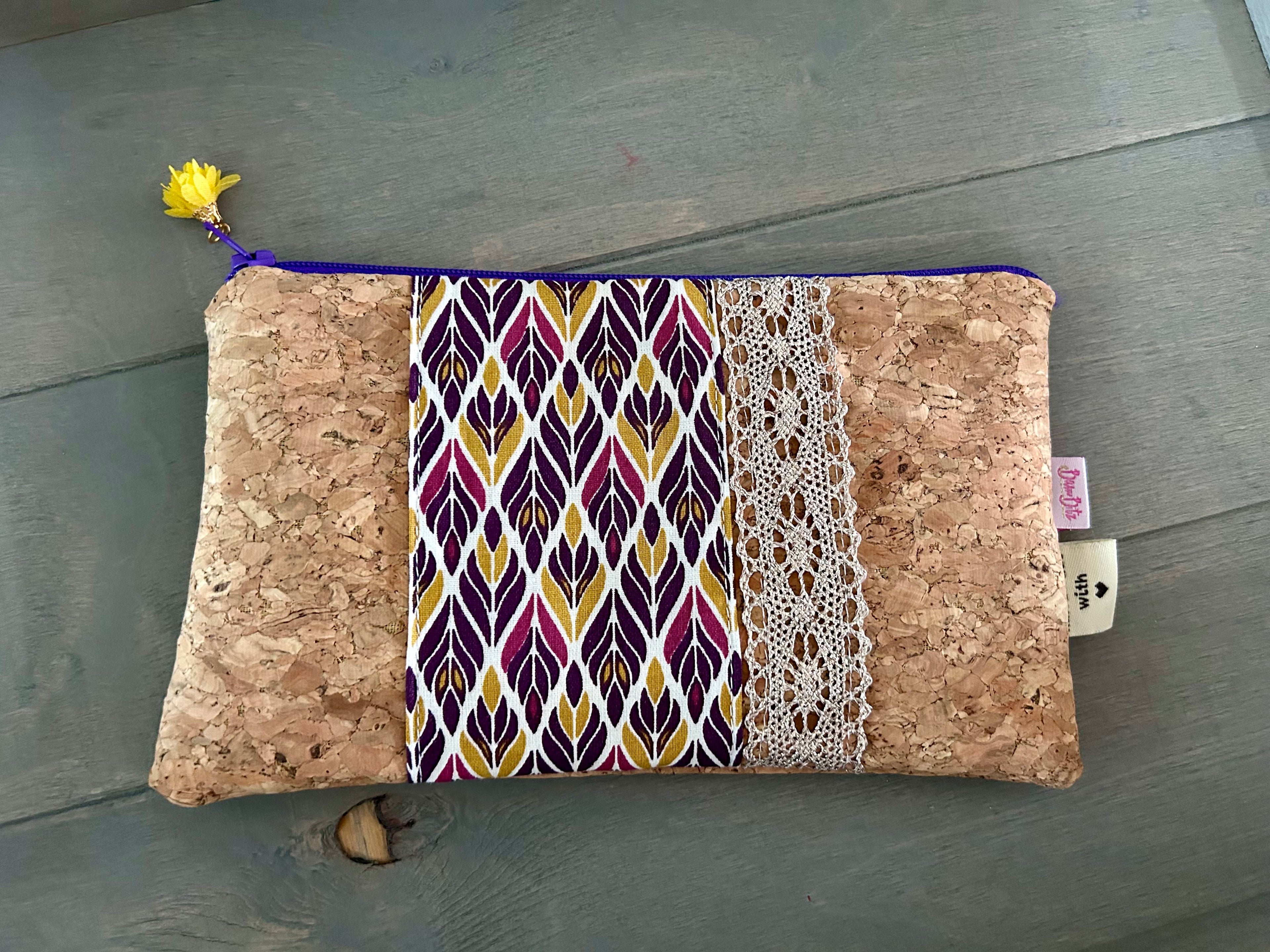 Reißverschlussetui „Mystic Leaf“