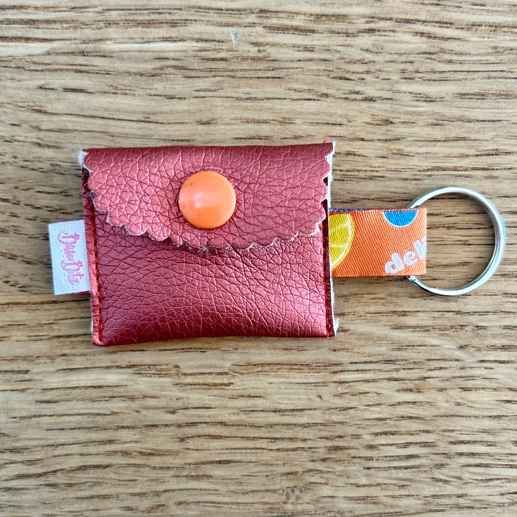 Praktisches Schlüssel-Täschchen mit Einkaufschip