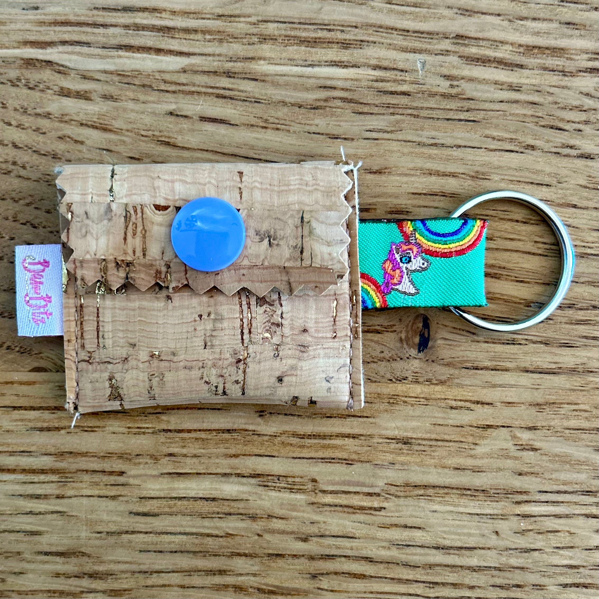 Praktisches Schlüssel-Täschchen mit Einkaufschip