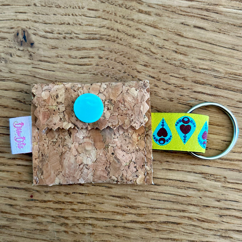 Praktisches Schlüssel-Täschchen mit Einkaufschip