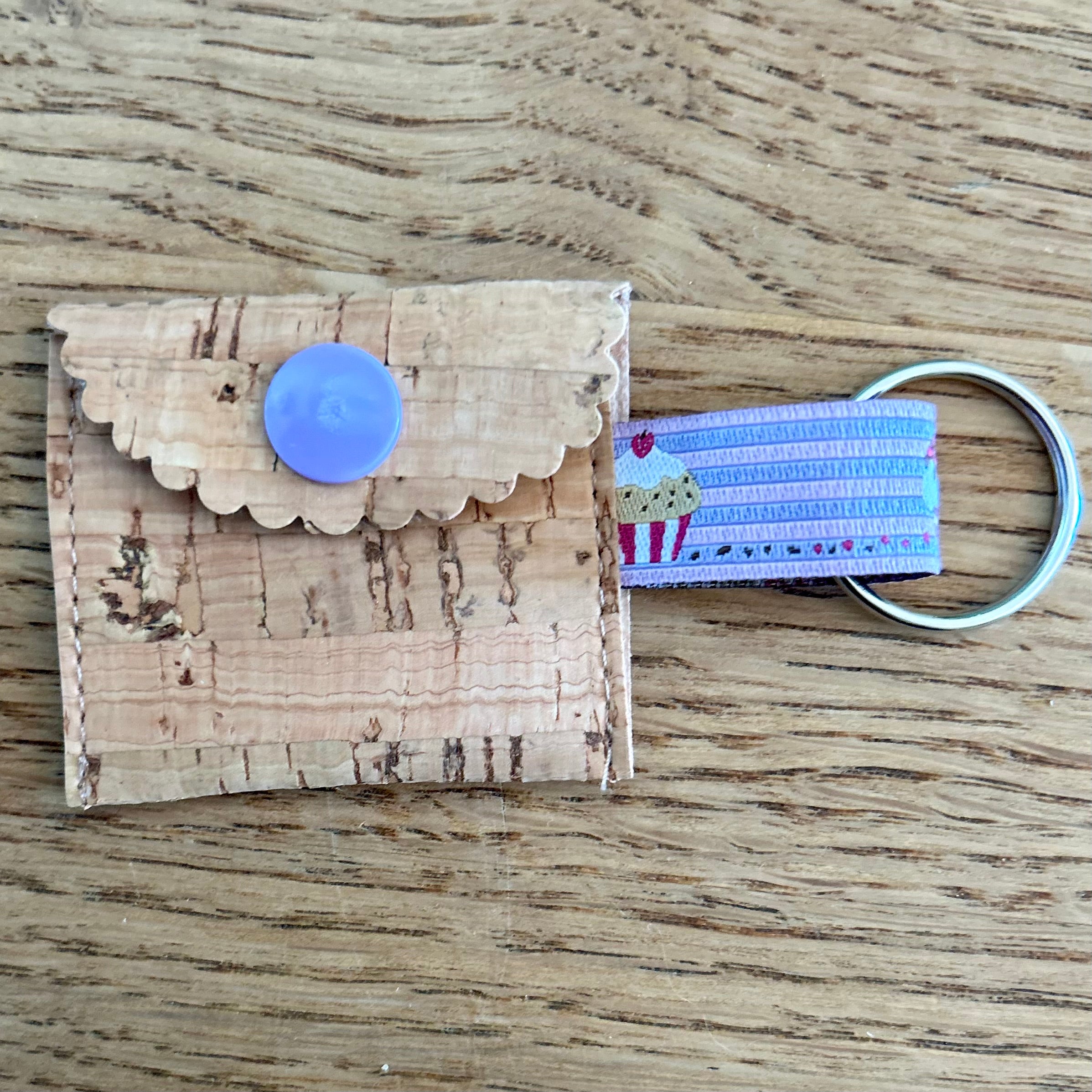 Praktisches Schlüssel-Täschchen mit Einkaufschip