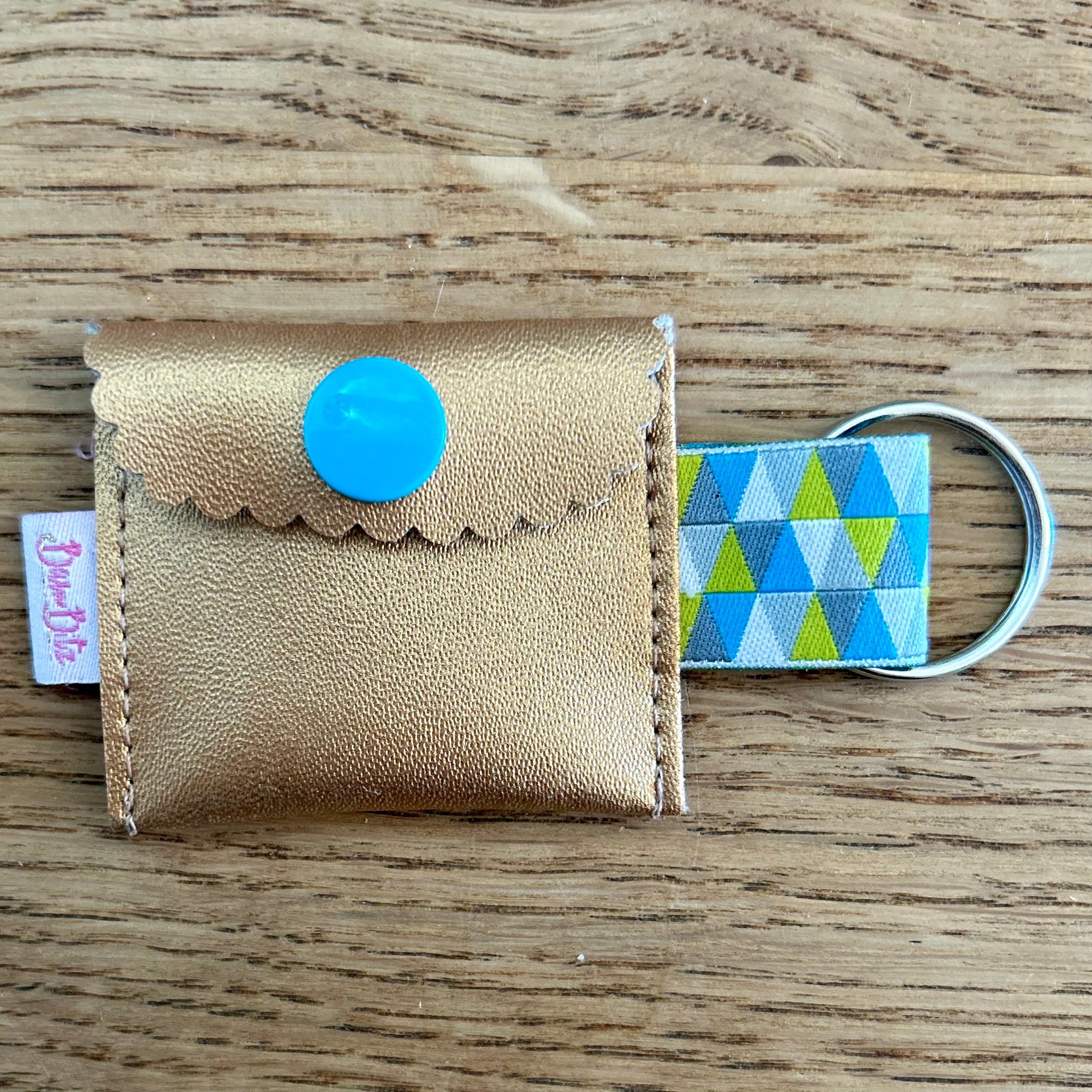 Praktisches Schlüssel-Täschchen mit Einkaufschip