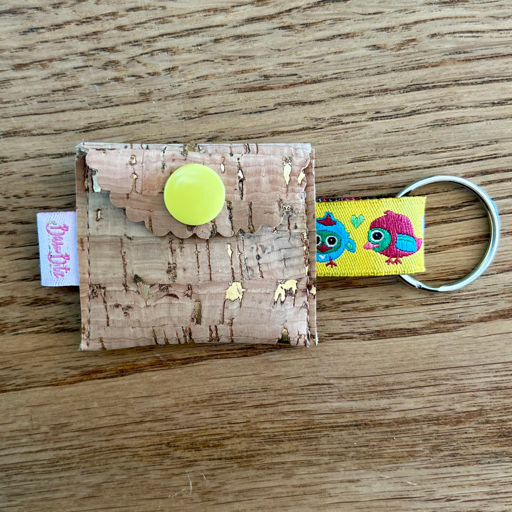 Praktisches Schlüssel-Täschchen mit Einkaufschip