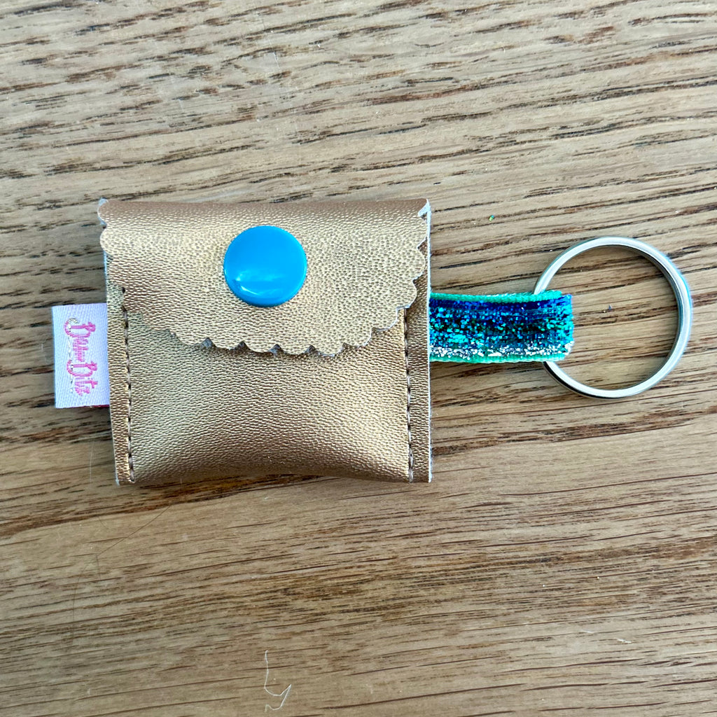 Praktisches Schlüssel-Täschchen mit Einkaufschip