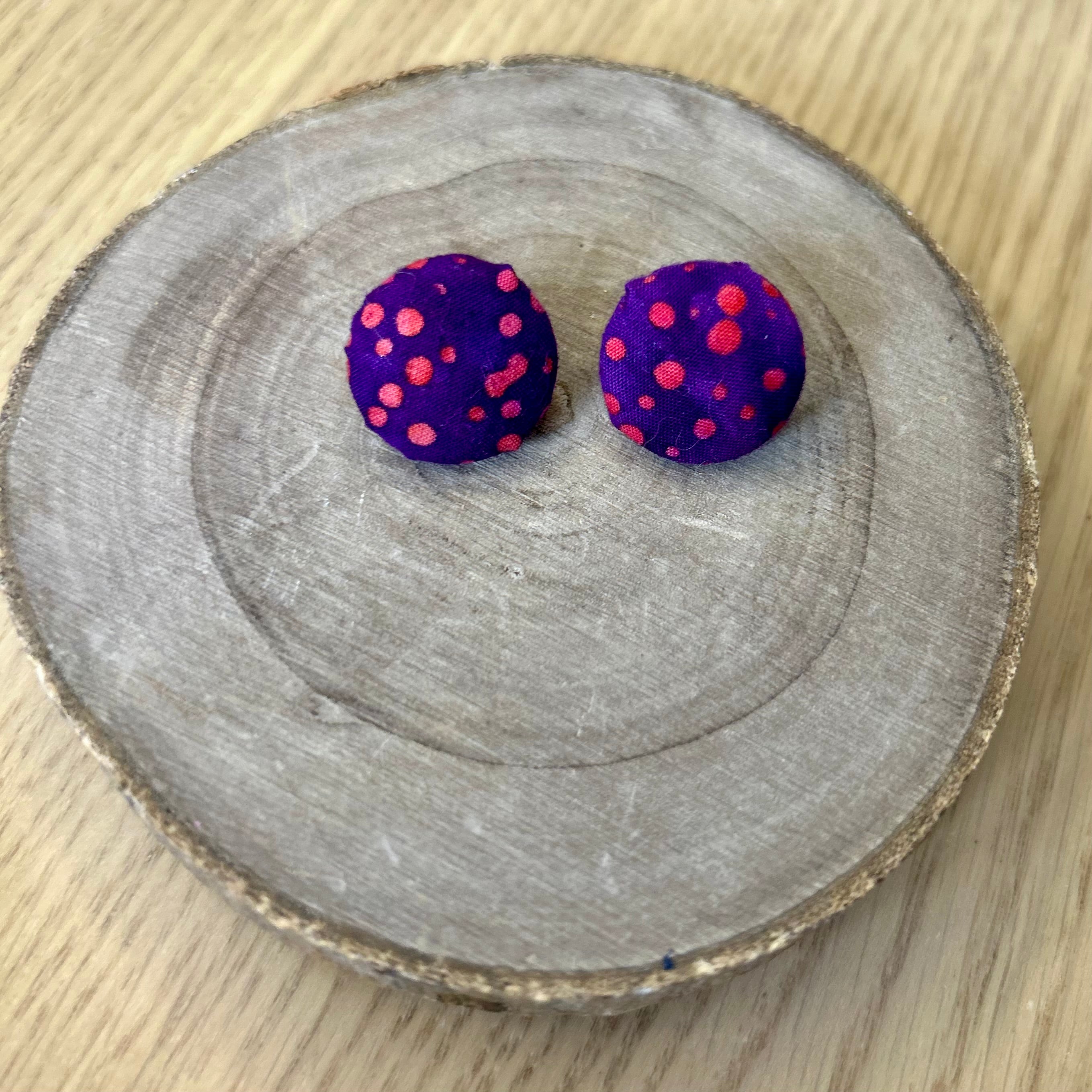 Knopfohrringe „groß“