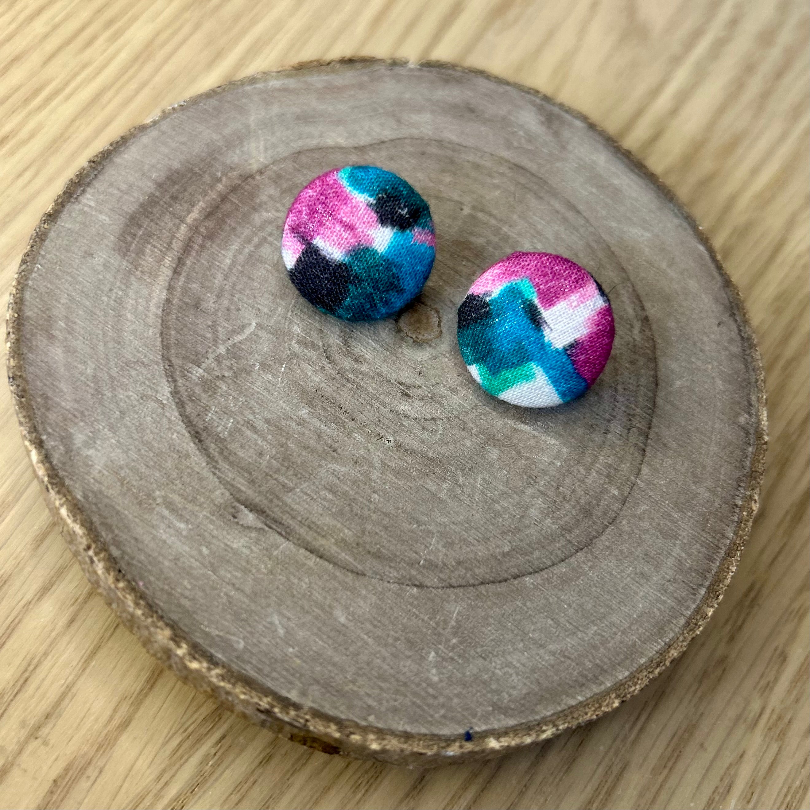 Knopfohrringe „groß“