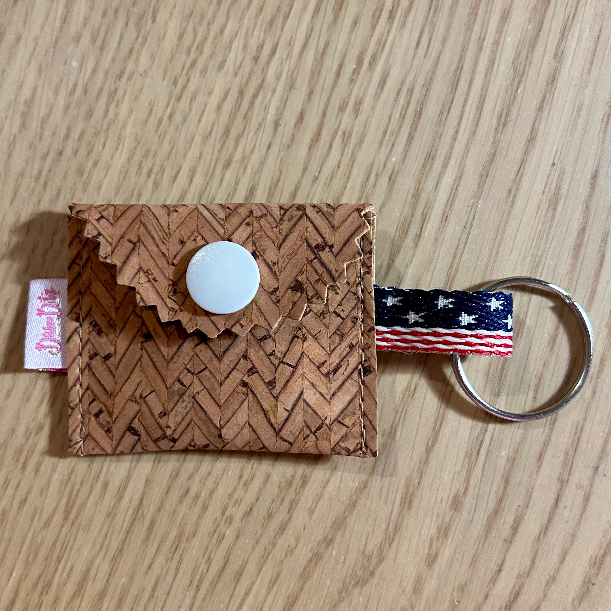 Praktisches Schlüssel-Täschchen mit Einkaufschip