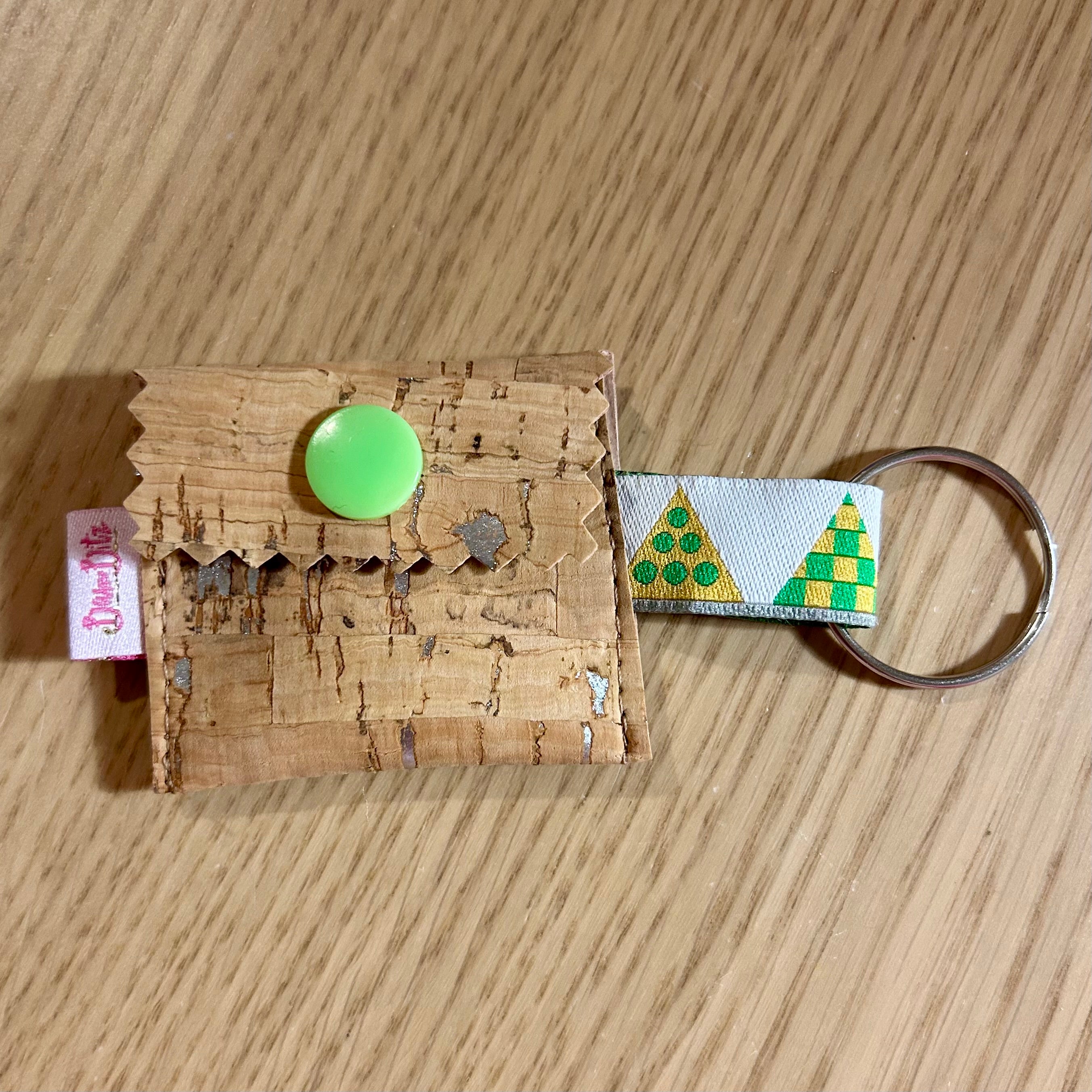 Praktisches Schlüssel-Täschchen mit Einkaufschip